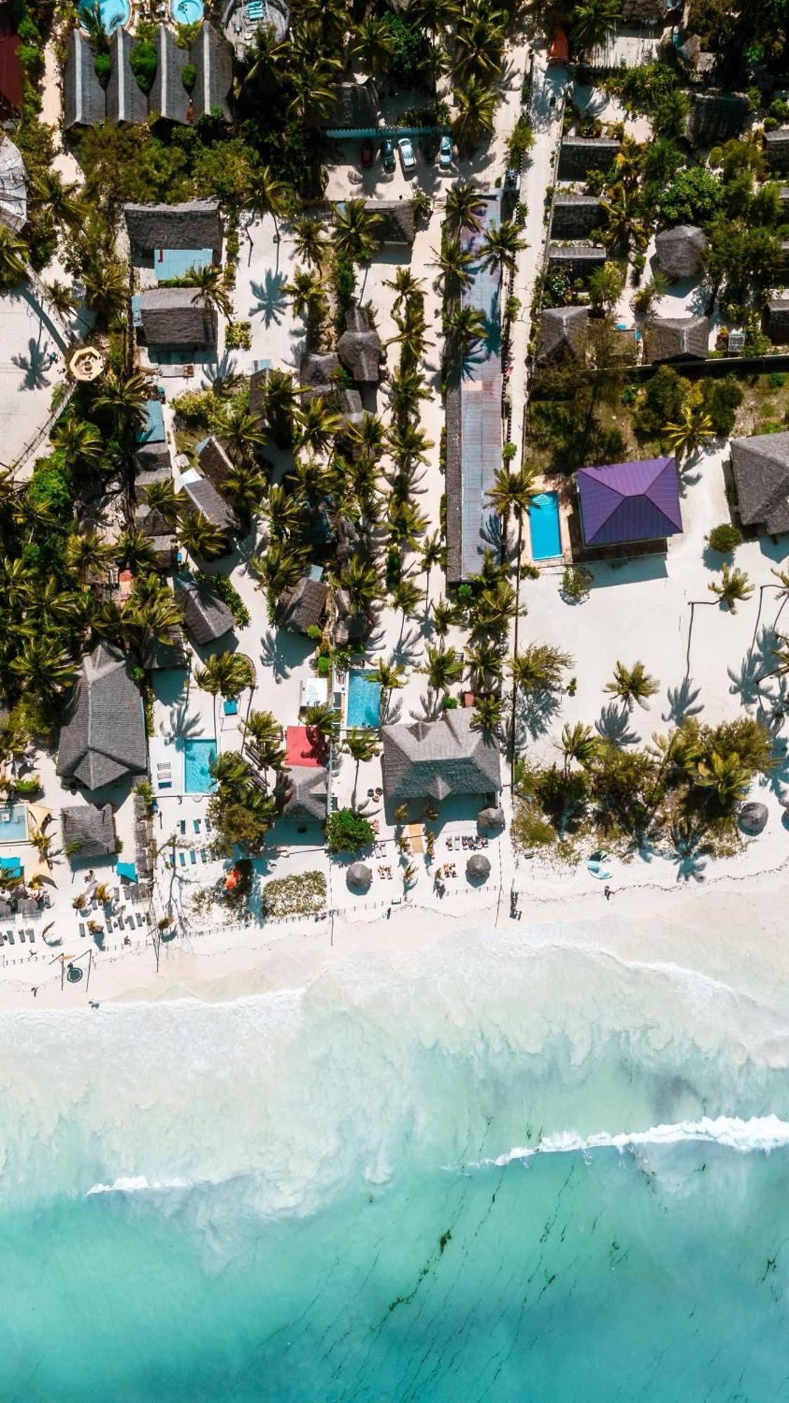 Maisha Matamu Beach Hotel Paje Kültér fotó