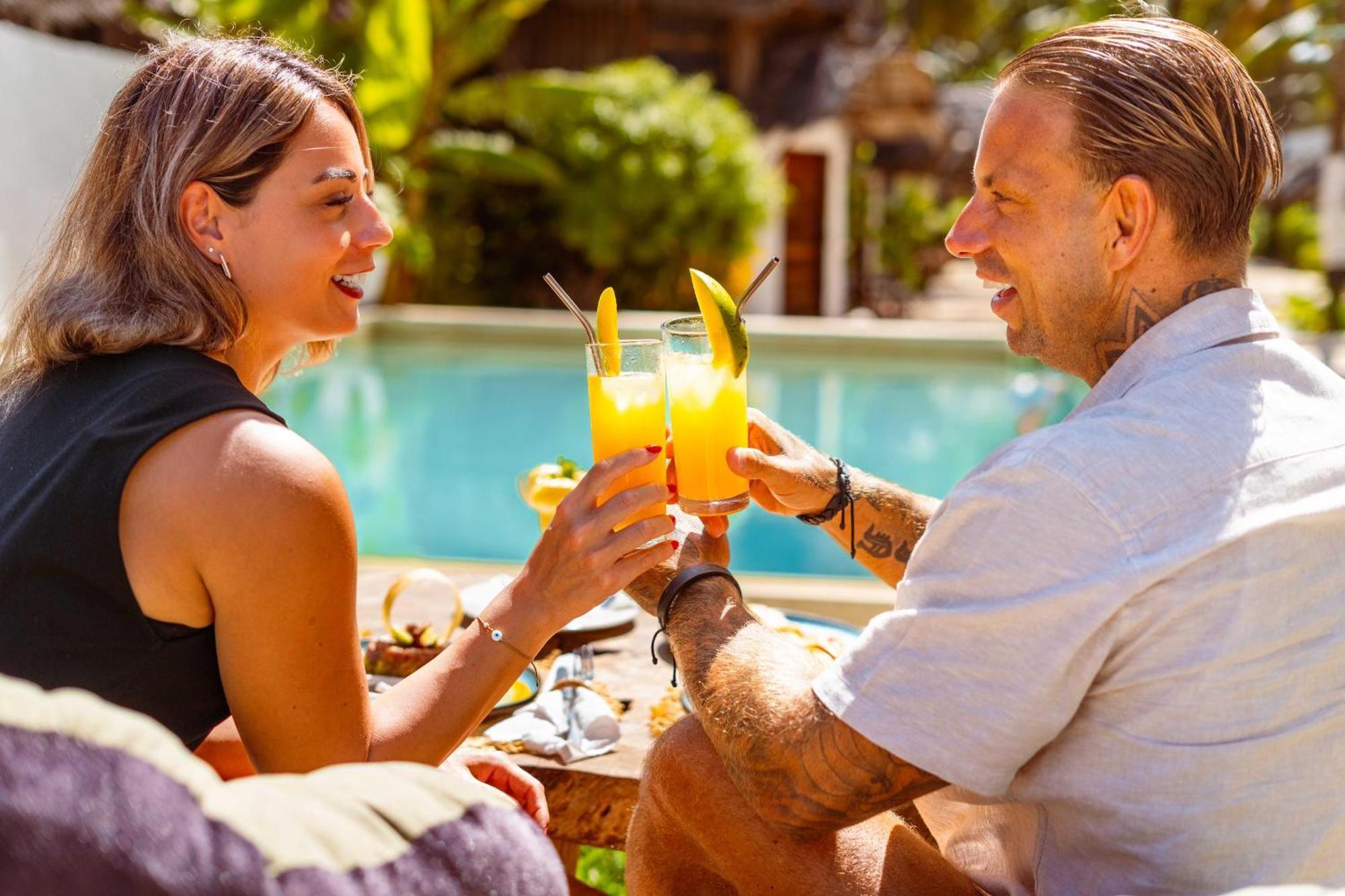 Maisha Matamu Beach Hotel Paje Kültér fotó